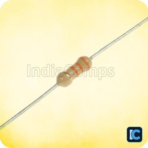 33K Ohm 1/4 Watt Carbon Film Resistor – ±5% Tolerance 33K Ohm 1/4 Watt Carbon Film Resistor – ±5% Tolerance